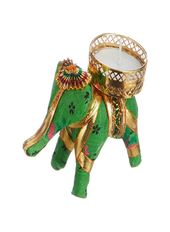 Houschefs Elephant Tealight Candle Holders, Set for Diwali, Festival Decoration, Christmas, Corporate Gifts, Home Decor, Includes Tealights (4) - Image 5